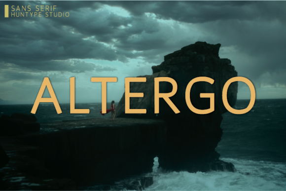 Altergo: A Modern Sans Serif Font for Professional Branding