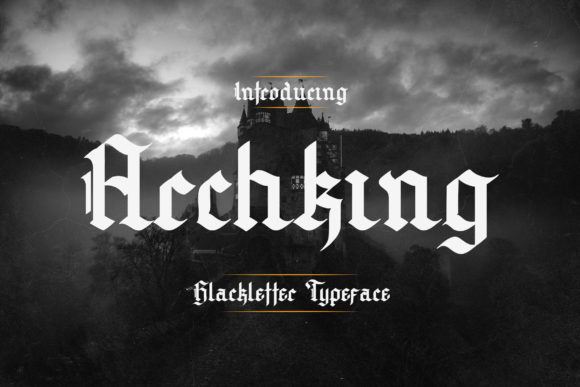 Archking: A Modern Blackletter Font for Bold Branding