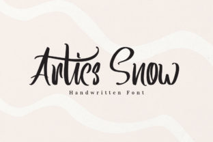 Artics Snow: A Modern Script Font for Campaign Creativity