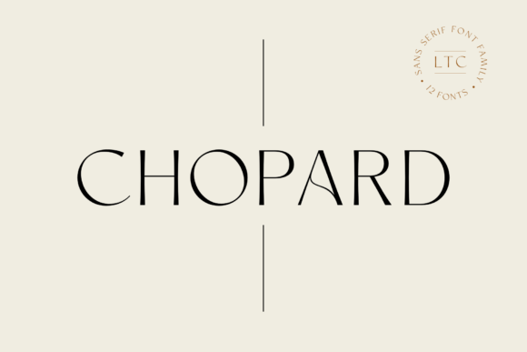 Chopard Font for Professional Branding