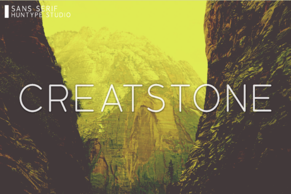 Creatstone: A Modern Sans Serif Font for Branding