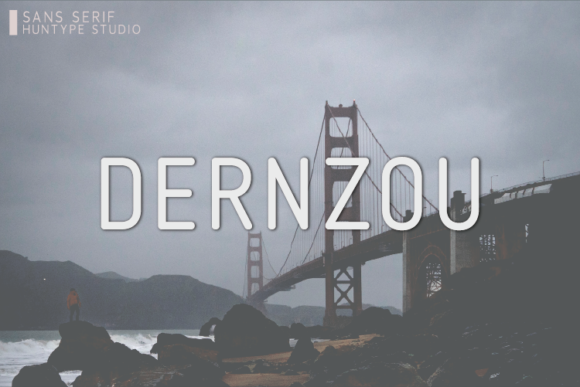Dernzou: A Modern Sans Serif Font for Editorial Design