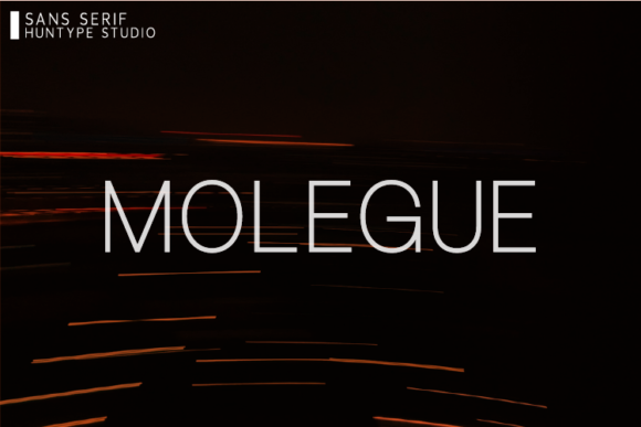 Discover Molegue: A Modern Sans Serif Font for Branding Projects