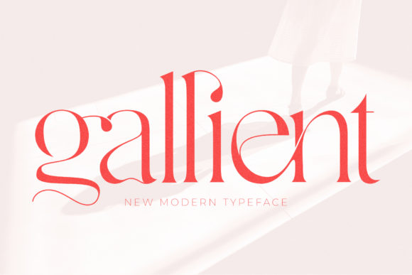 Gallient Serif Font for Modern Campaign Design