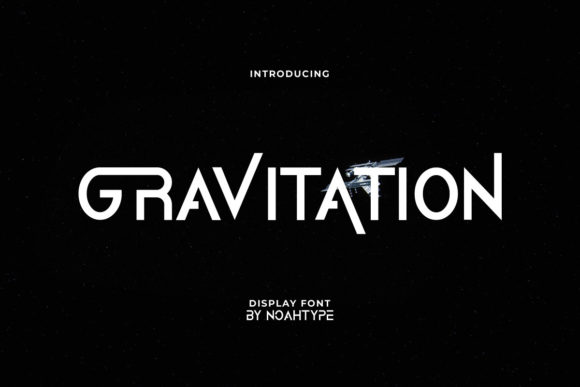 Gravitation Font for Web Design Projects