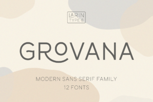 Grovana: A Modern Sans Serif Font for Editorial Elegance