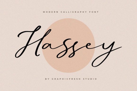 Hassey Font: A Sweet Script for Web Design