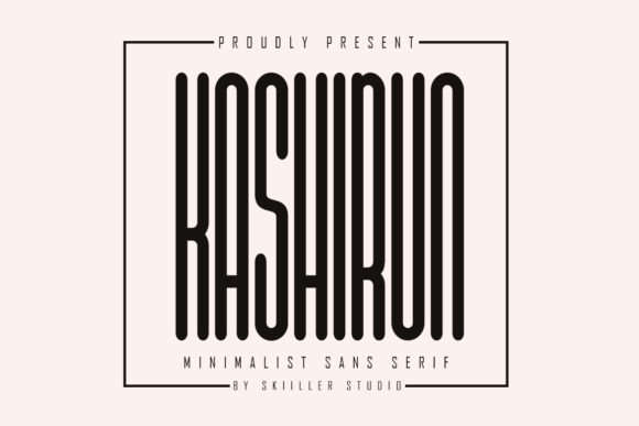 Kashirun: A Modern Sans Serif Font for Bold Campaigns