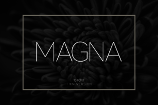 Magna Thin for Modern Editorial Design