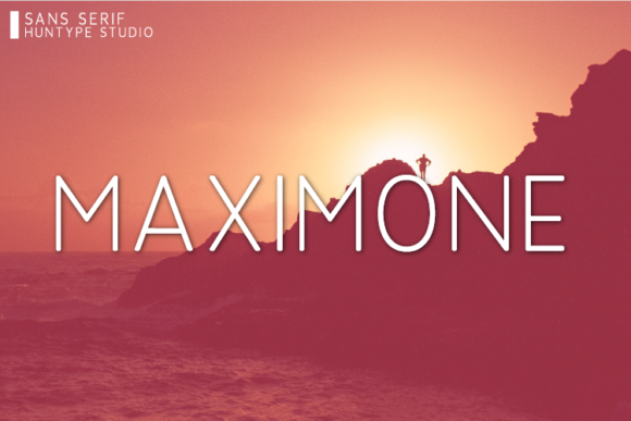 Maximone: A Modern Sans Serif Font for Professional Branding
