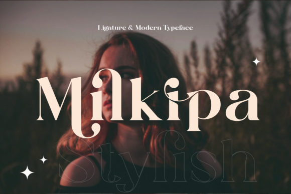 Milkipack Stylish Serif Font for Modern Branding