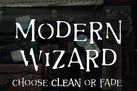 Modern Wizard Font for Web Design