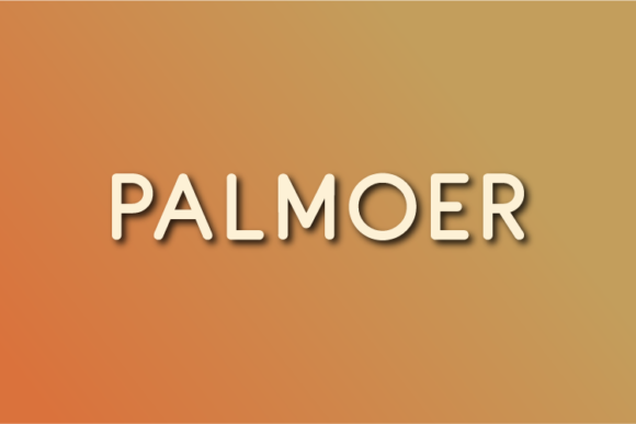 Palmoer: A Modern Sans Serif Font for Professional Branding