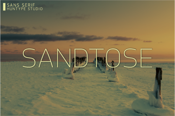 Sandtose: A Modern Sans Serif Font for Your Business