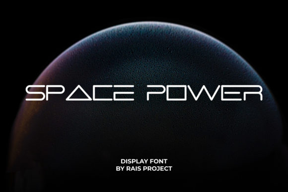Space Power Font for Modern Web Design