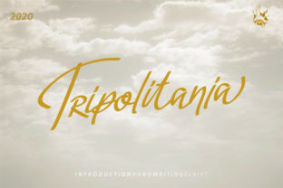 Tripolitania: A Modern Script Font for Web Design