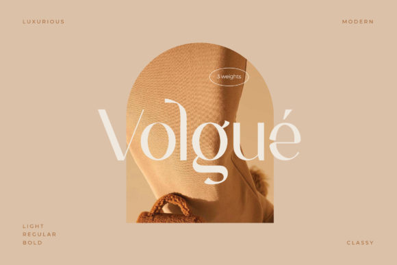 Volgue: A Modern Sans Serif Font for Branding Projects