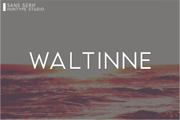 Waltinne: A Modern Sans Serif Font for Web Design